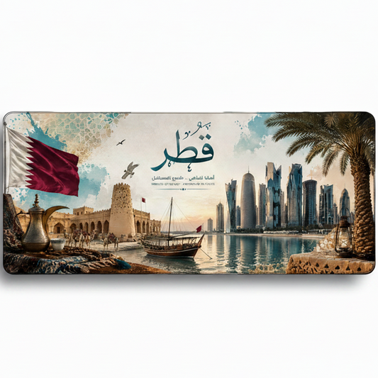ماوس باد مخصص 90×40 سم | Custom Desk Mat