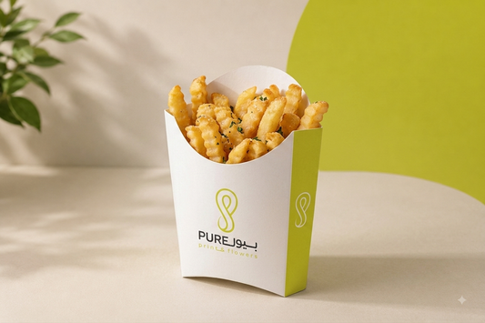 علب بطاطا مخصصة | Custom French Fries Boxes